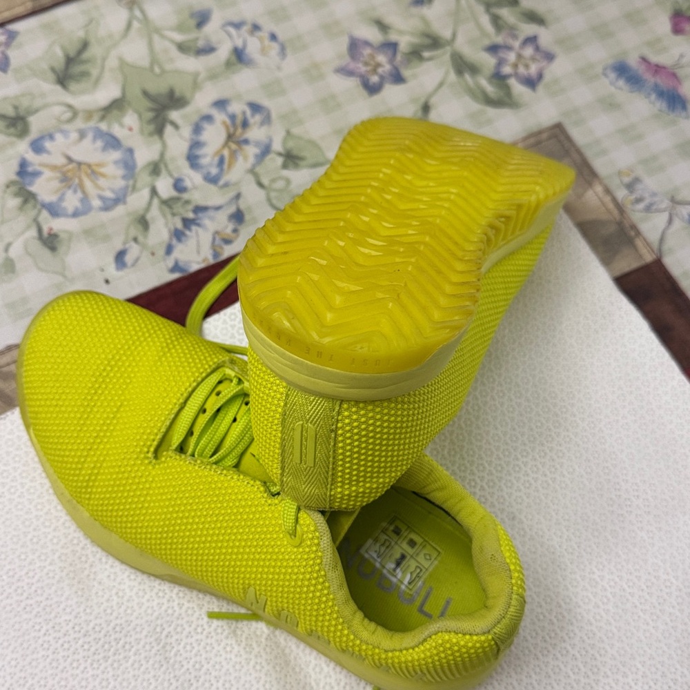 Vibrant Lime Men's Sneakers - Picture 8 of 8
